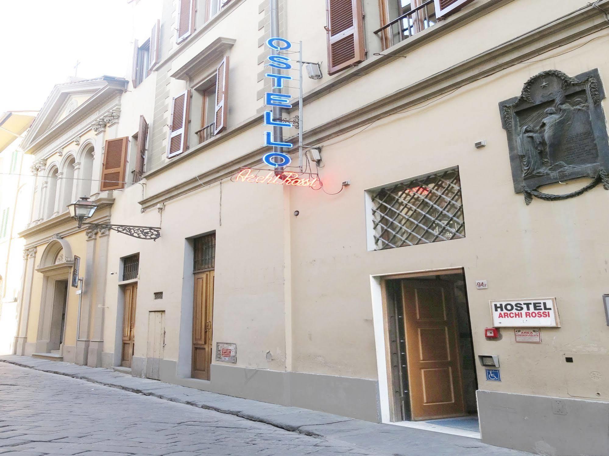 Hostel Archi Rossi Firenze Kültér fotó